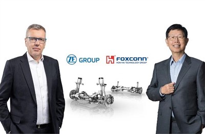 ZF、フォックスコンとの合弁事業を完了